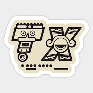 TX glyph Sticker